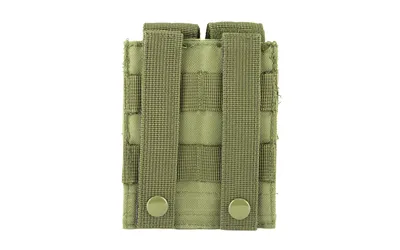 NcStar Double Pistol Magazine Pouch Nylon Green MOLLE Straps for - View 3