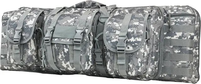 NcSTAR Double Carbine Case 36 In Padded Nylon Gray Camo - View 2