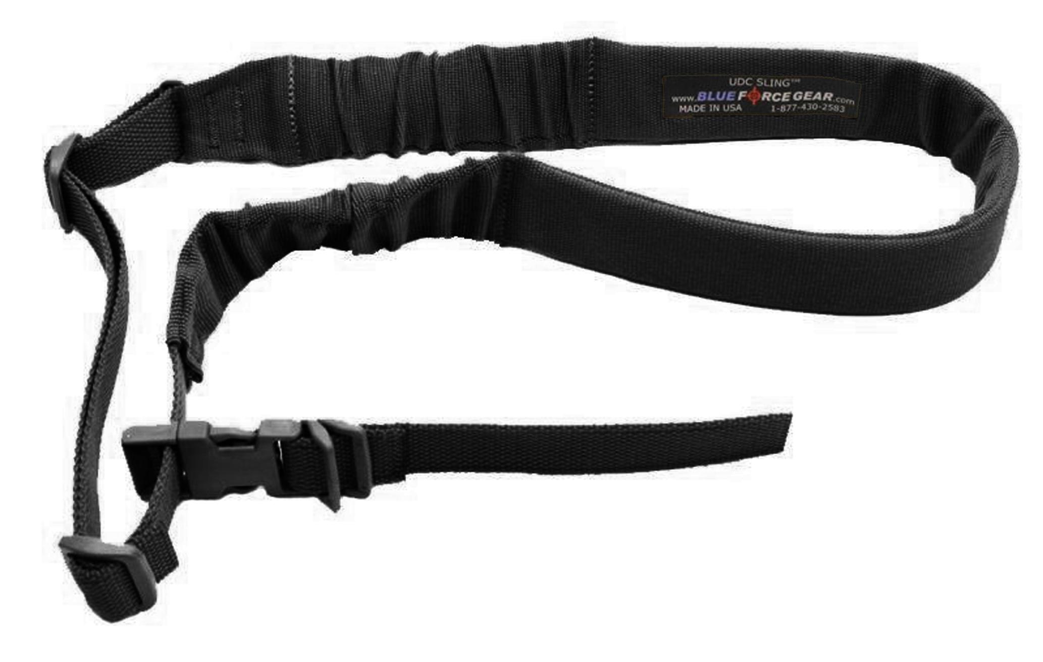 Blue Force Gear UDC200BGHKBK Black Cordura 35-55 In Padded Bungee - View 2