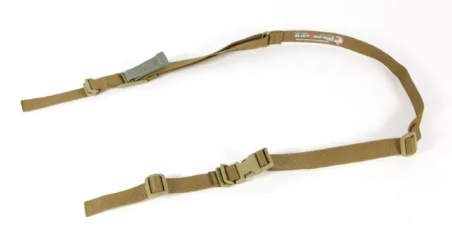 Blue Force Gear VCAS-125-OA-CB Sling Coyote Tan 54" 1-Round - View 2