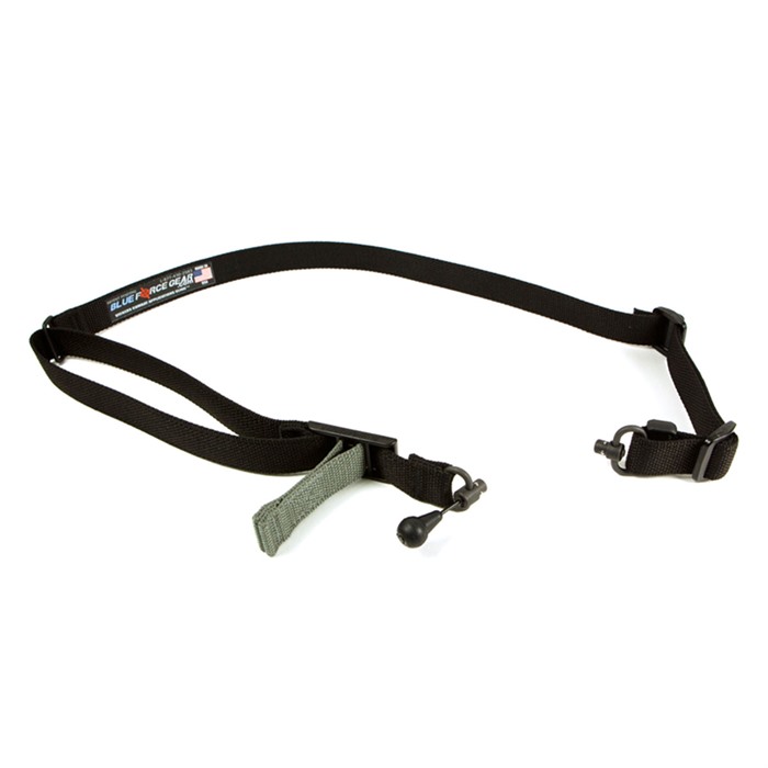 Blue Force Gear VCAS2TO1RED125AABK Vickers 221 Sling Black Cordura 1.25" - View 2