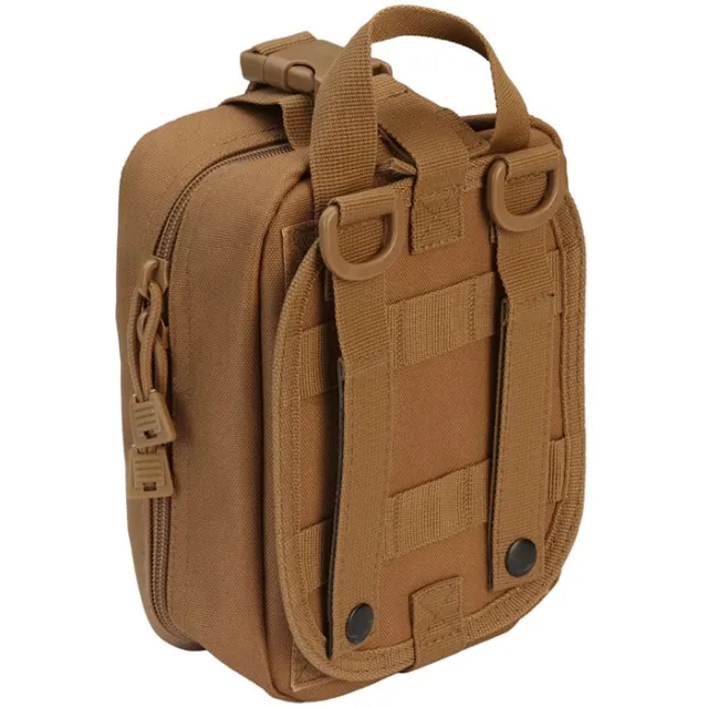 Evolution Outdoor First Aid Pouch MOLLE Polyester Coyote - View 3