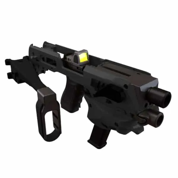 Command Arms MCKGEN3 Micro Conversion Kit for Glock 9/40 Brace Black - View 2