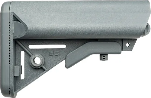 B5 Systems SOP1123 Enhanced SOPMOD AR-15 Stock Wolf Gray Mil-Spec - View 2