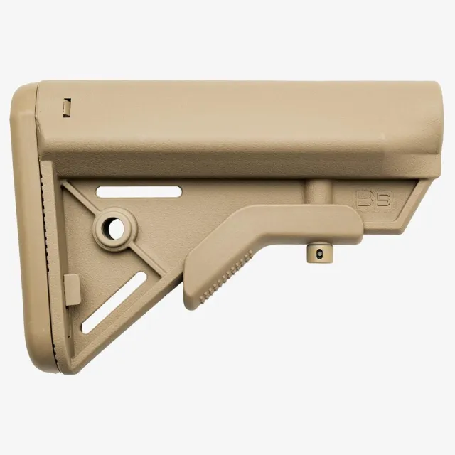 B5 Systems Bravo Stock Mil-Spec Size Flat Dark Earth AR-15 - View 2