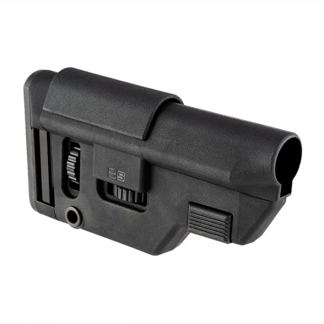 B5 Systems Collapsible Precision Stock Black Short Length CPS-1400 - View 2