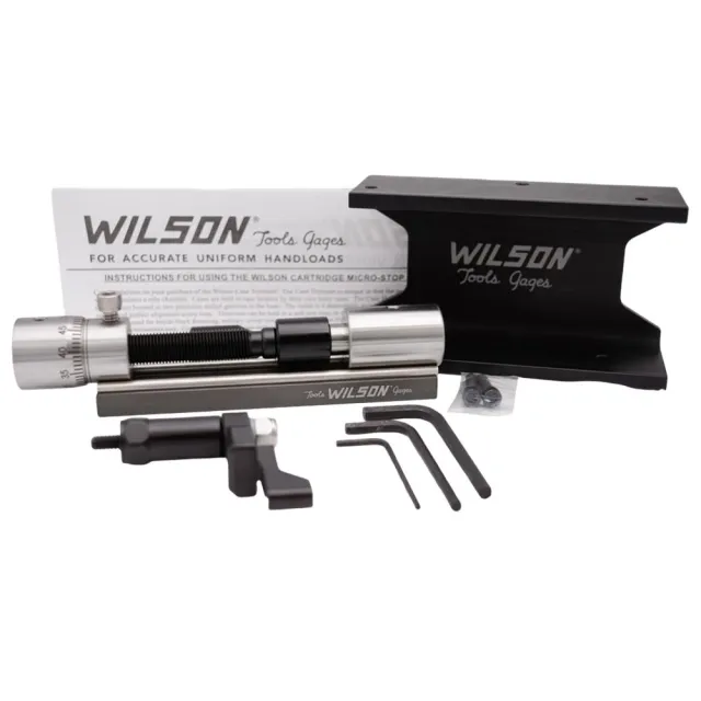 L.E. Wilson CT-SSKITT Case Trimmer Kit 17-45 Micro Adj Stand & TiN Cutter - View 2