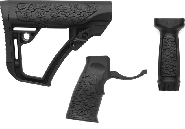 Daniel Defense 2810206145006 Collapsible Buttstock Pistol Grip-Vertical ... - View 2