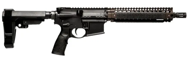 Daniel Defense 0208806030067 DDM4 MK18 5.56mm 10.3" Black Pistol - View 2