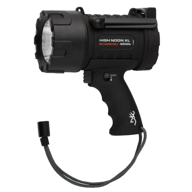 Browning High Noon XL Spotlight 100-3200 Lumens Black Waterproof - View 2