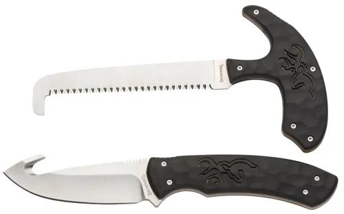 Browning 3220420 Primal Combo 3.75"-5.25" Fixed Drop Point Gut Hook-Ski... - View 2