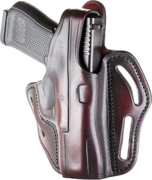 1791 Gunleather BHX Thumb-Break OWB Belt Holster RH Multi-Fit Glock - View 2