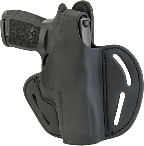 1791 Gunleather BHX5SSBLR BHX OWB 05S Stealth Black Leather Belt Slide... - View 2