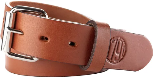 1791 Gunleather BLT014246CBRA 01 Gun Belt Classic Brown Leather 42/46... - View 2