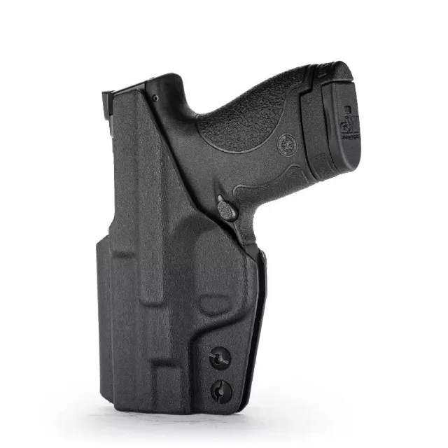 1791 Gunleather KYDEX IWB Holster RH Multi-Fit S&W Shield 9/40 Black - View 2