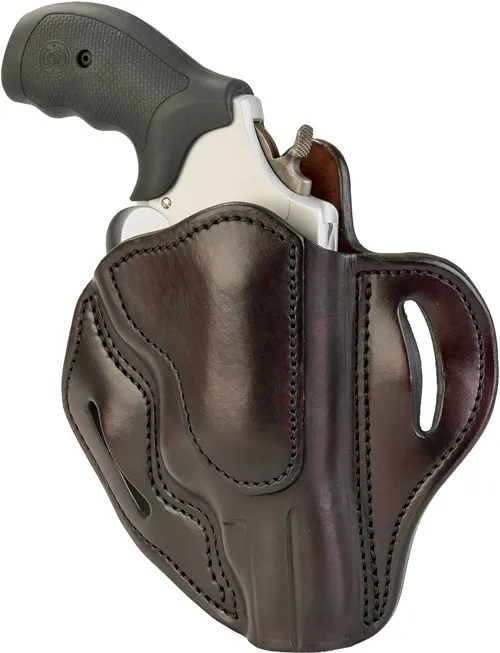 1791 Gunleather RVH-3-SBR-R Revolver Holster Signature Brown RH OWB - View 2