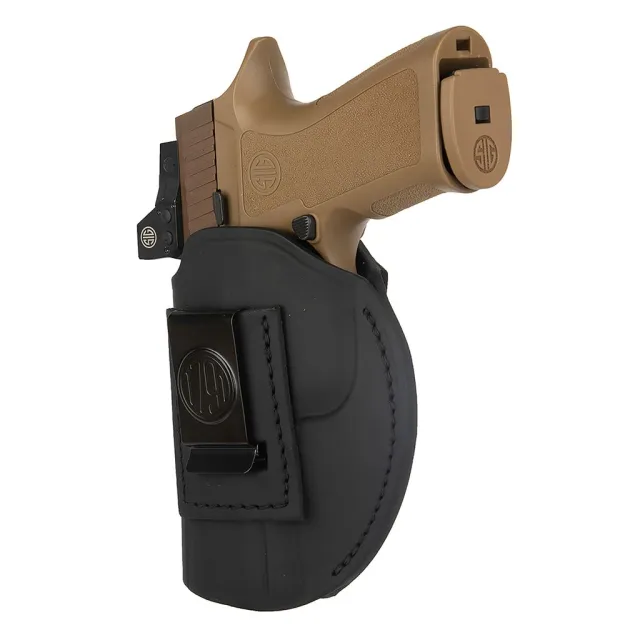 1791 Gunleather 4WH-6-SBL-L IWB/OWB Size 6 Left-Hand Black - View 2