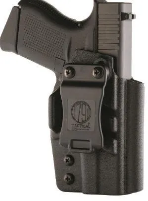 1791 Gunleather TAC-IWB-HELLCAT-BLKR Kydex IWB Holster Black RH - View 2