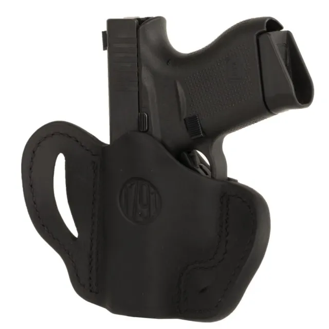 1791 Gunleather OR-BHC-SBL-R Holster Compact Stealth Black Right Hand - View 2