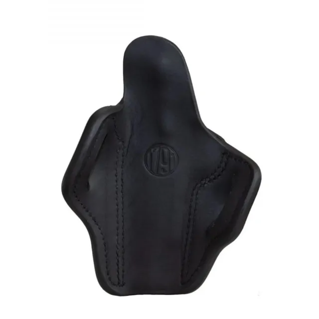 1791 Gunleather OR-BH1-SBL-R Optic Ready Holster Stealth Black RH OWB - View 2