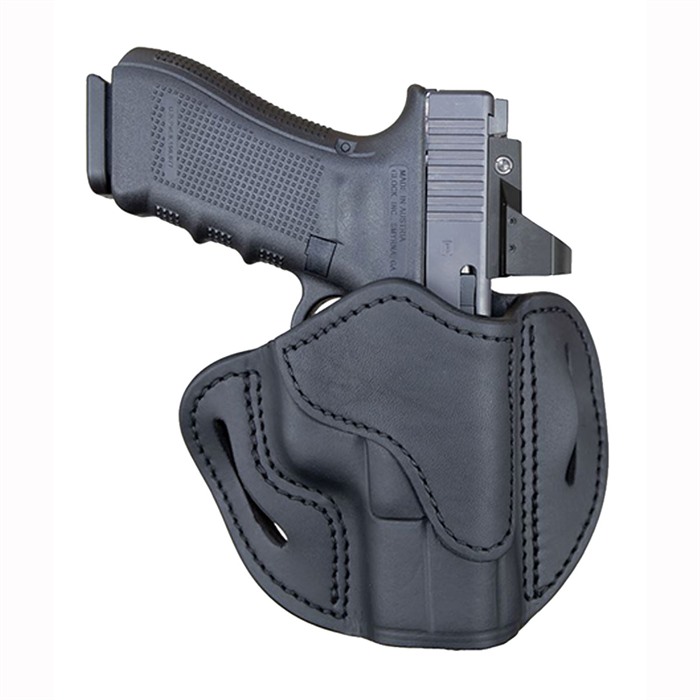 1791 Gunleather OR-BH2.1-SBL-R Stealth Black RH Optic-Ready Holster - View 2