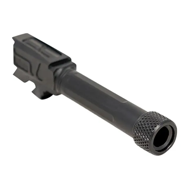 Faxon GB910N43SGQT 9mm Barrel for Glock 43/43X, Black Nitride, 416R Steel - View 2