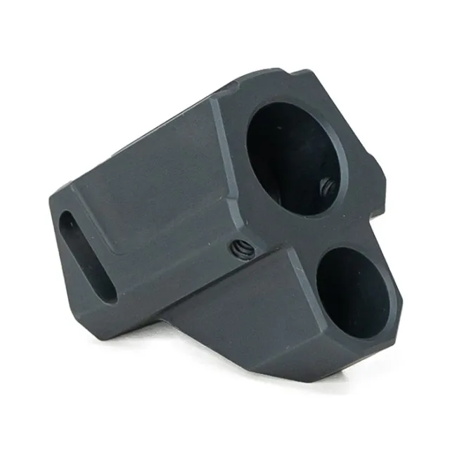 Faxon Firearms FFPACOMPDSS01 EXOS-515 9mm Compensator Black 1/2"x28 Threads - View 3