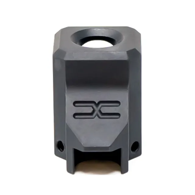 Faxon Firearms FFPACOMPSSG01 EXOS-523 Compensator for G43 Black Anodized - View 2