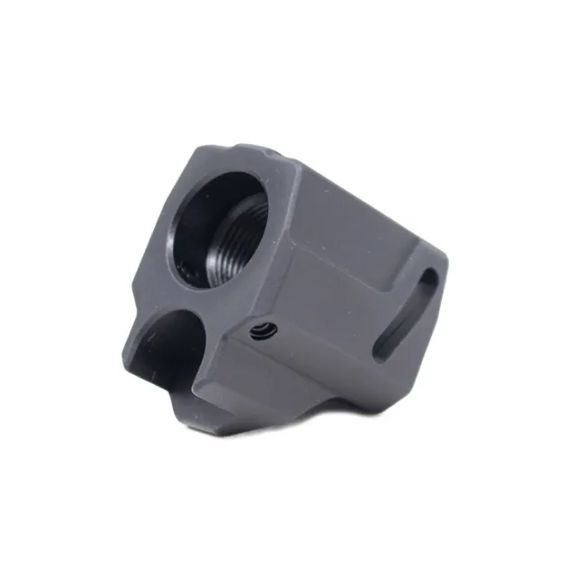 Faxon Firearms EXOS-525 9mm 1/2x28 Black Nitride Compensator - View 2