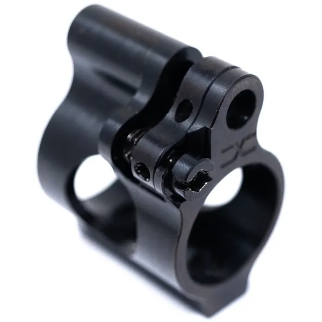 Faxon Patent Pending 3 Screw .750in Low-Profile Adjustable Gas Block - View 2