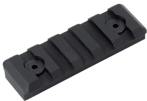 Timber Creek M5SPRBL M-LOK 5 Slot Picatinny Rail Black Anodized Aluminum - View 2
