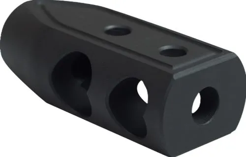 Timber Creek 223HBBLC Heart Breaker Muzzle Brake Black 1/2"-28 TPI - View 2