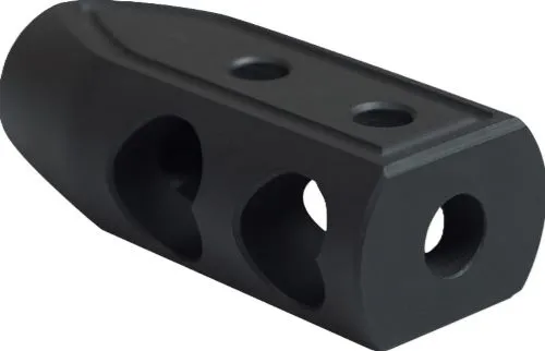 Timber Creek Heart Breaker Steel Muzzle Brake 308 Win Silver - View 2