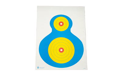 Action Target PRWB1100 High Visibility Silhouette Target 19"x25" 100 Pack - View 2