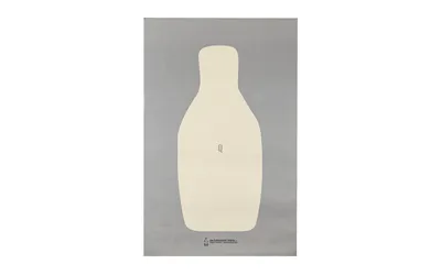 Action Target QT100 Standard Center Mass Paper Target 22.5"x34.5" 100 Pack - View 2