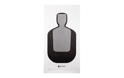 Action Target TQ19100 25-Yard Silhouette Paper Target 24"x45" 100 Pack - View 2