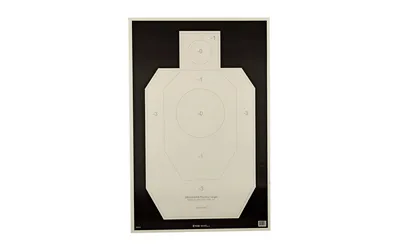 Action Target IDPAP100 IDPA Silhouette Targets 23"x35" 100 Pack - View 2