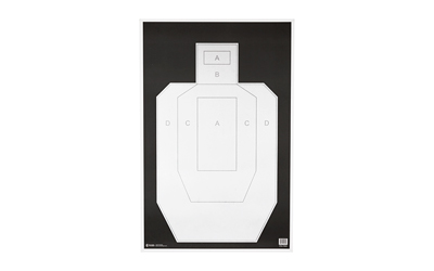 Action Target IPSC-PBKB-100 Practice Targets, 23"x35", 100 Pack - View 2