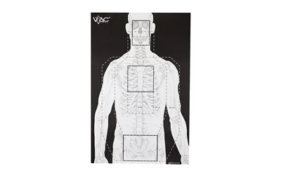 Action Target VTACP100 Double-Sided Training Targets 23"x35" 100 Pack - View 2