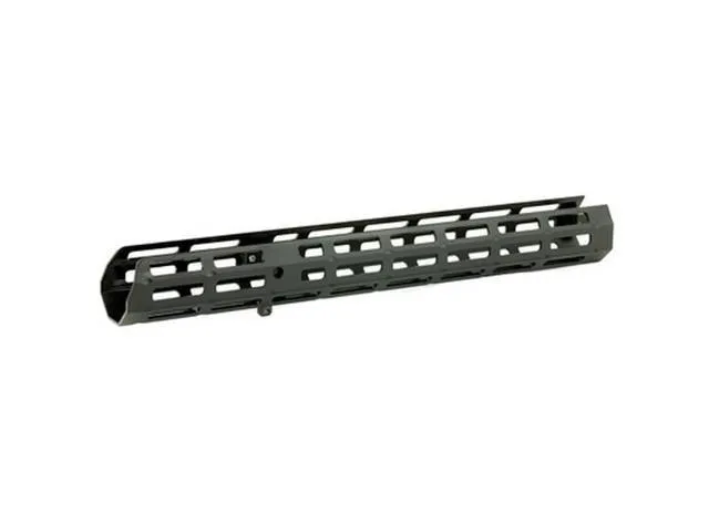Midwest Industries MIMARMR Aluminum Handguard Black Anodized 13.63" M-LOK - View 2