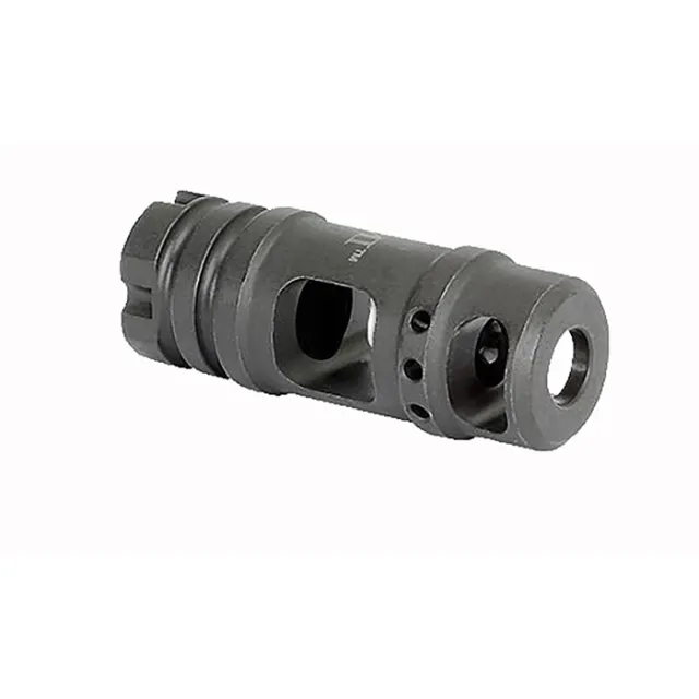 Midwest Industries MIMB6 Muzzle Brake Black Phosphate Steel with M14x1... - View 2
