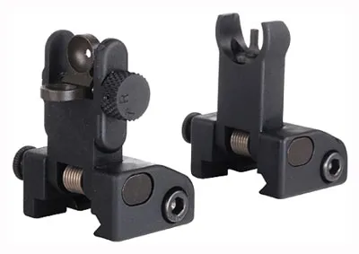 Yankee Hill 5040H Q.D.S. Sight Set Black Anodized Folding AR-15 Sights - View 2