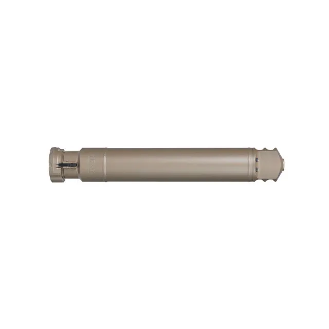 Barrett QDL 50 BMG 2.5" FDE Cerakote Steel Suppressor - View 2