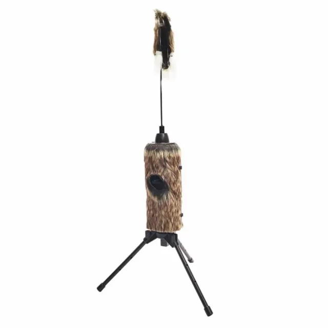 Mojo Outdoors HW2508 Fuzzy Critter Predator Decoy Brown with Tripod - View 2
