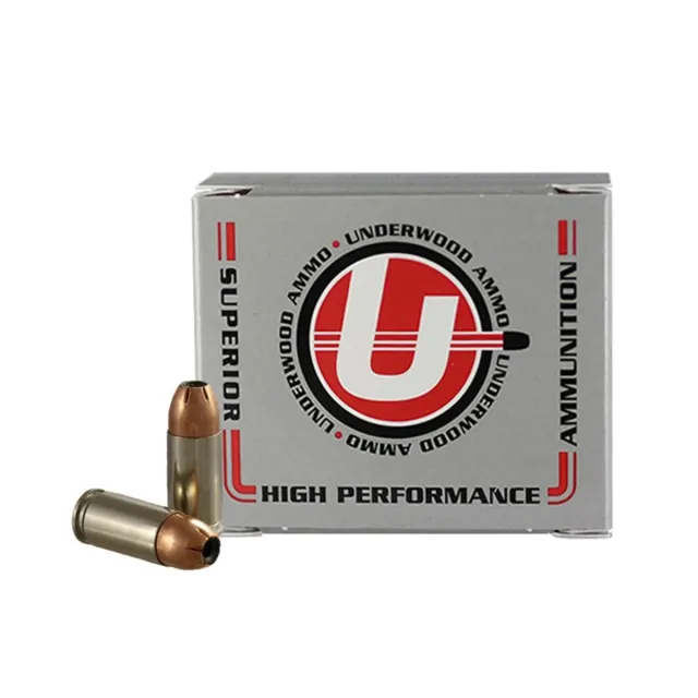 Underwood 112 9mm Luger +P+ 115gr JHP Nickel Plated Brass 20rd - View 2