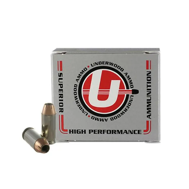 Underwood Ammo 627 .460 Rowland 185gr JHP Nickel Brass 20rd - View 2