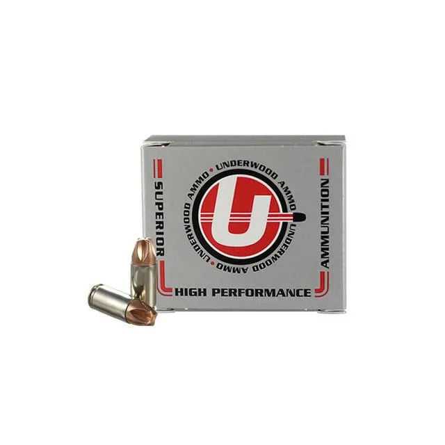 Underwood Ammo 864 9mm+P 68gr Xtreme Defender 20rd Nickel-Plated Brass - View 2