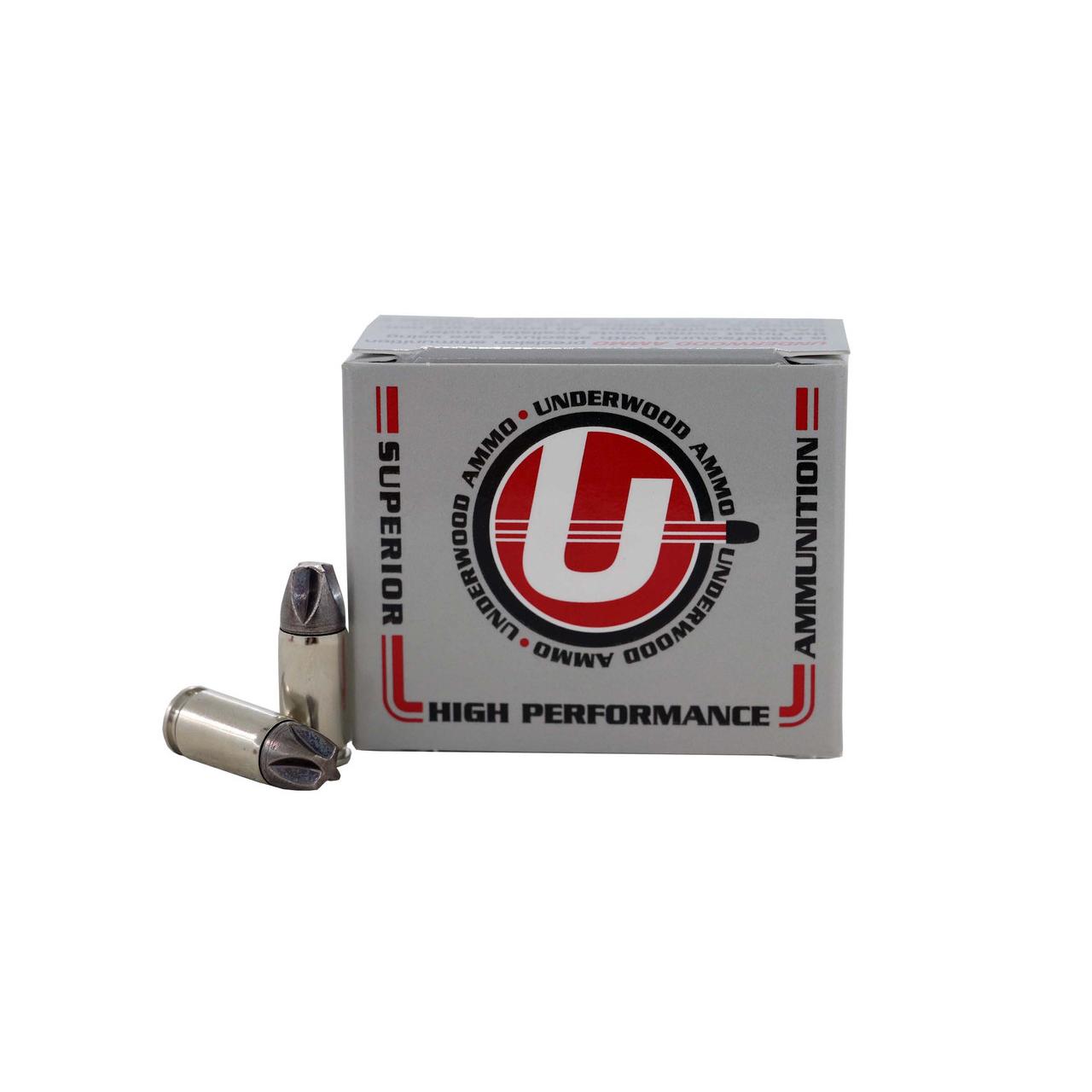 Underwood Ammo 873Underwood Ammo 873 Xtreme Defense Platinum 9mmLuger 68gr Solid Monolithic 20 Per Box/10 Case - View 2