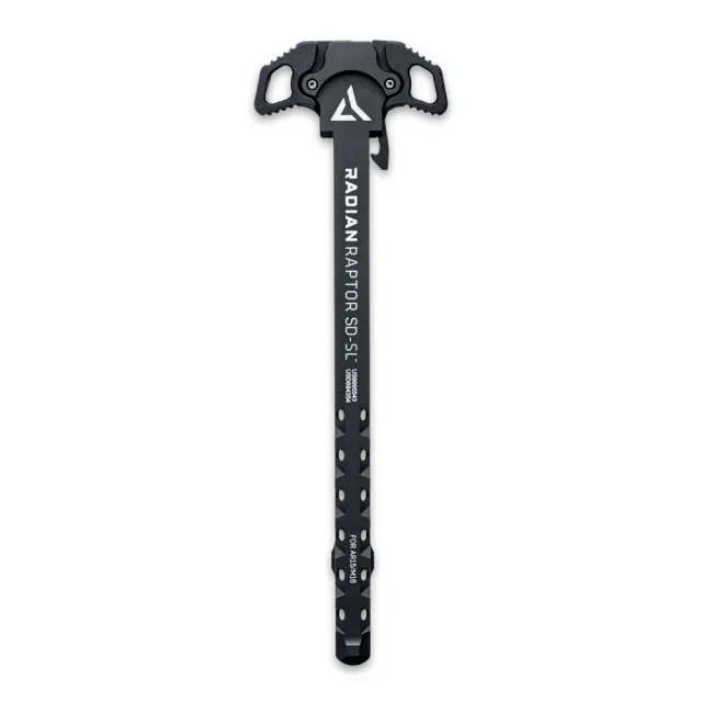 Radian R0278 Raptor SD-SL Charging Handle 5.56 Black Ported Slimline - View 2