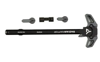 Radian R0664 Raptor Charging Handle & Talon Safety Combo Gray AR-15 - View 2